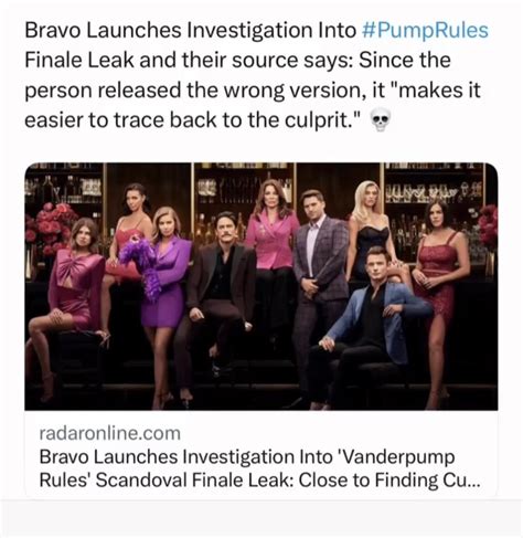 vpr leaked finale trailer|Bravo says finale was leaked by unknown source :。